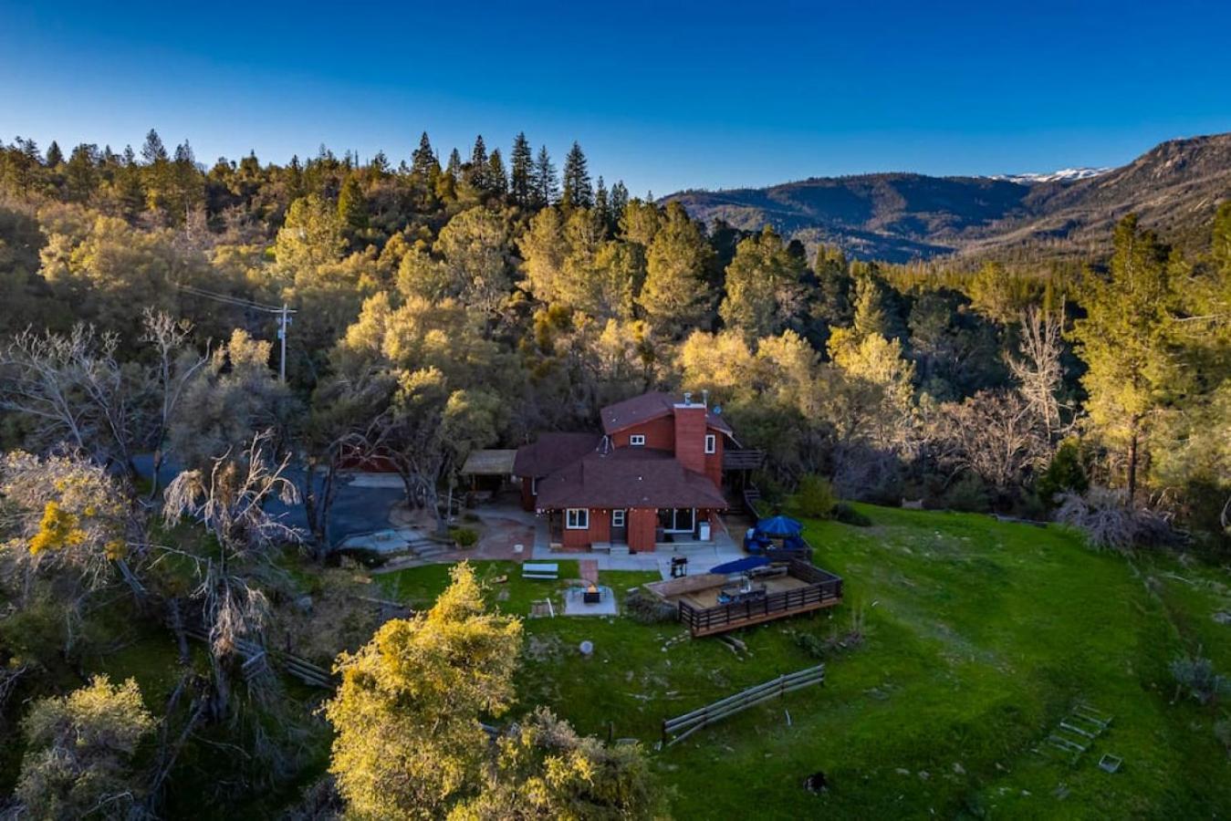 Sierra Vista Lookout Lodge With Creek, Waterfall And Waterholes, Minutes From Bass Lake And Yosemite South Gate North Fork Εξωτερικό φωτογραφία