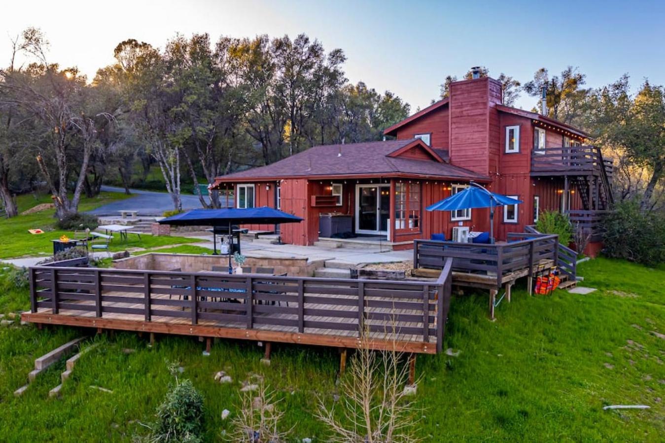 Sierra Vista Lookout Lodge With Creek, Waterfall And Waterholes, Minutes From Bass Lake And Yosemite South Gate North Fork Εξωτερικό φωτογραφία